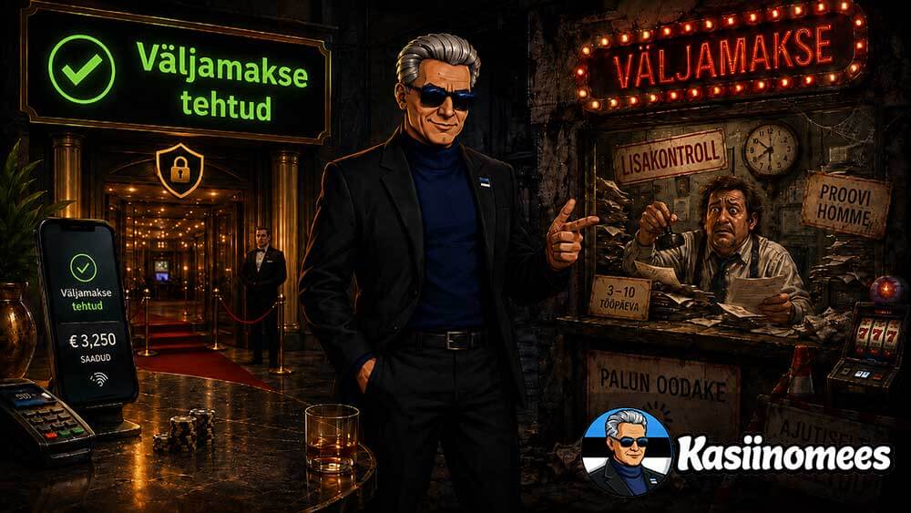 Online kasiino sisse- ja väljamaksed