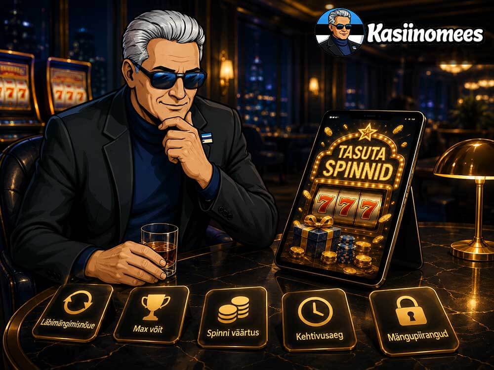 Tasuta spinnide boonuste tingimused